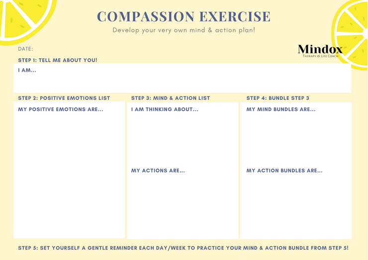 Compassion Exercise (Adjusting to a new norm ver.)